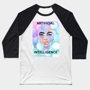 Artificial Intelligence Baseball T-Shirt